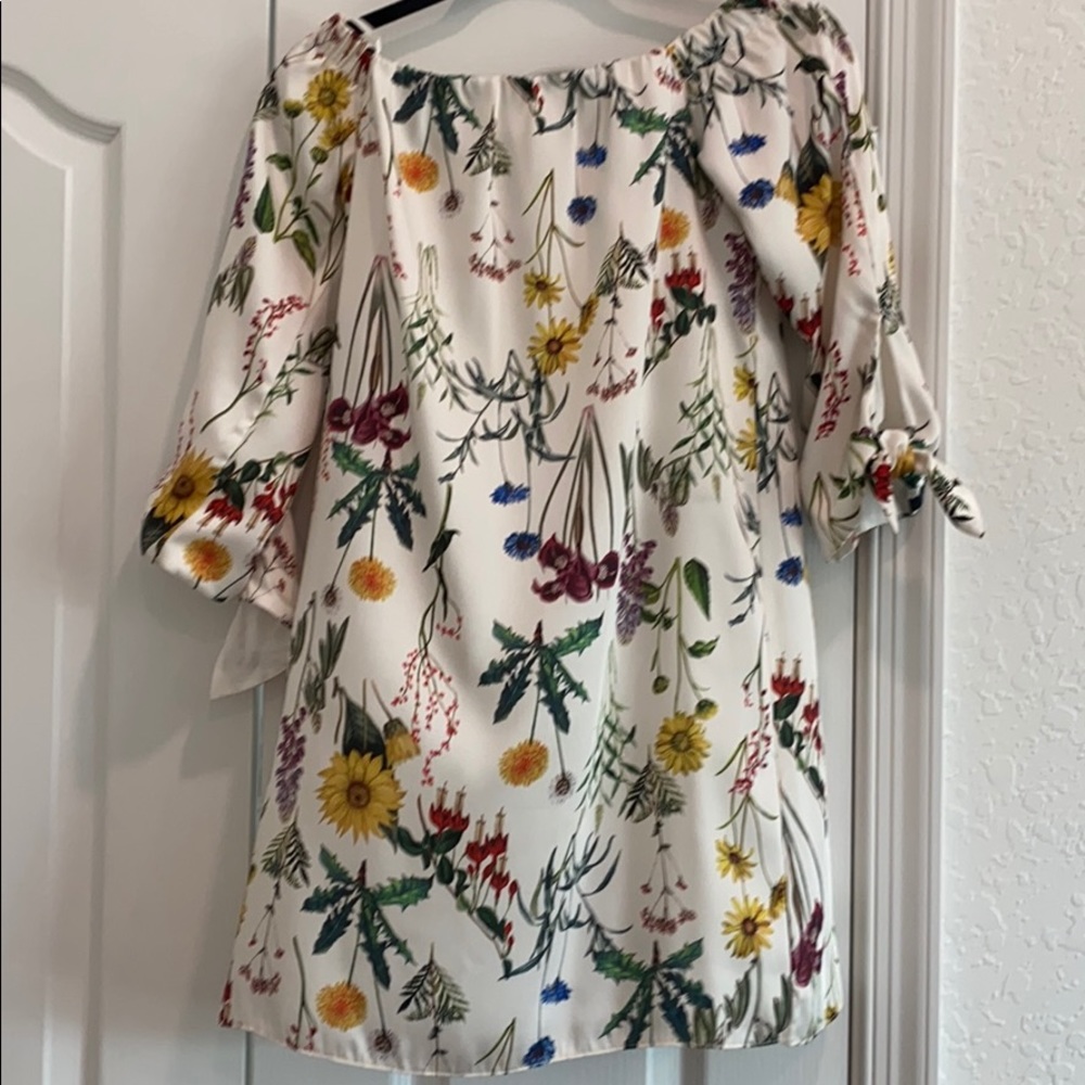 Bailey 44 Floral off-shoulder dress